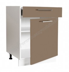 Élément bas 60cm 1 porte 1 tiroir