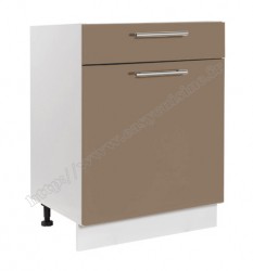 Élément bas 60cm 1 porte 1 tiroir
